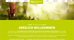 Desktop Screenshot of hautquartier.ch